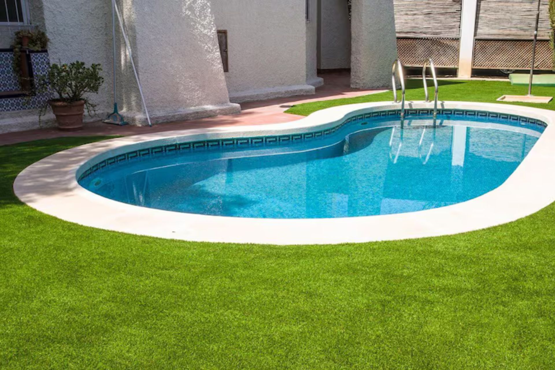 swimming pool turf